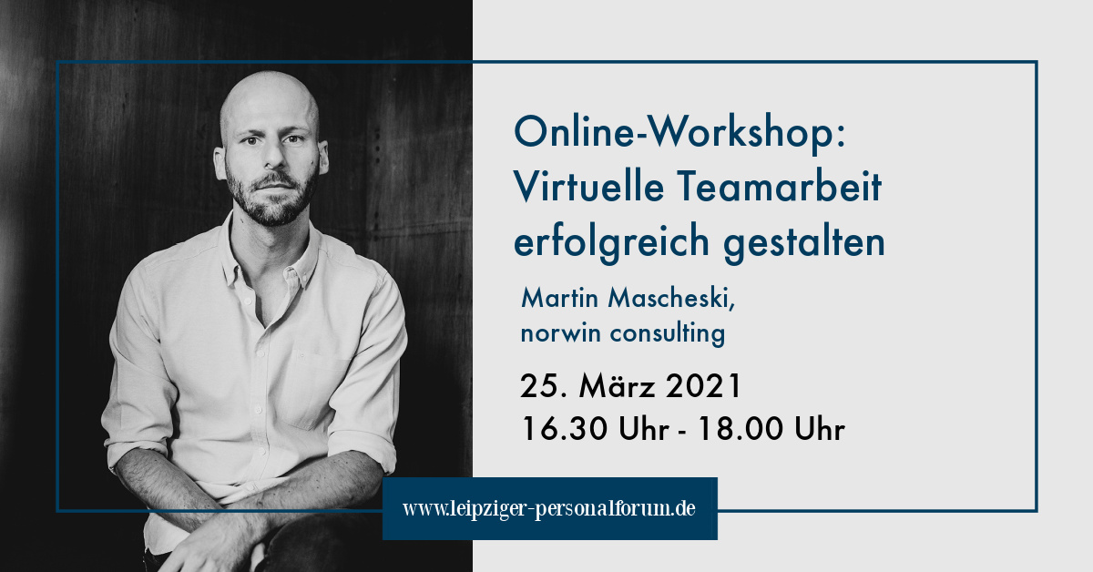 Online Workshop zum Leipziger Personalforum